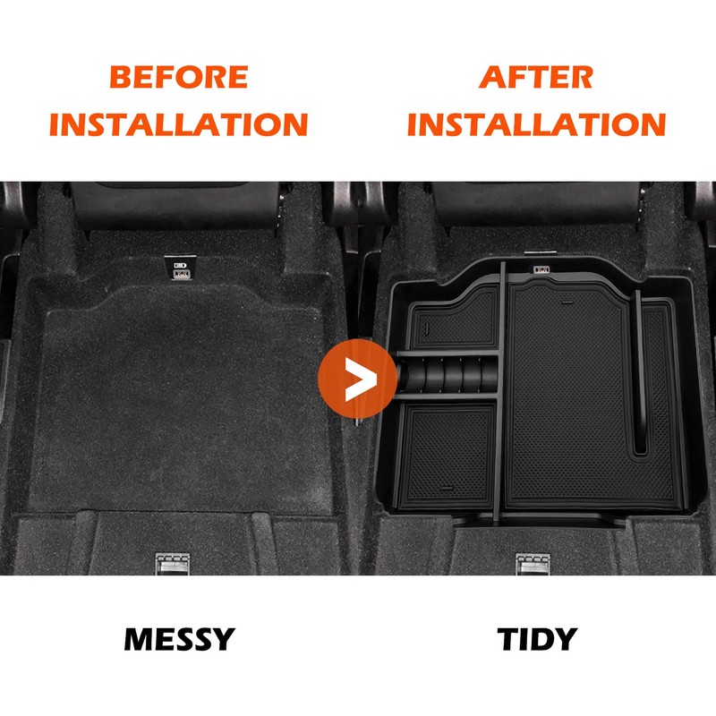JOJOMARK Center Console Organizer fits for Dodge RAM 2025 2024