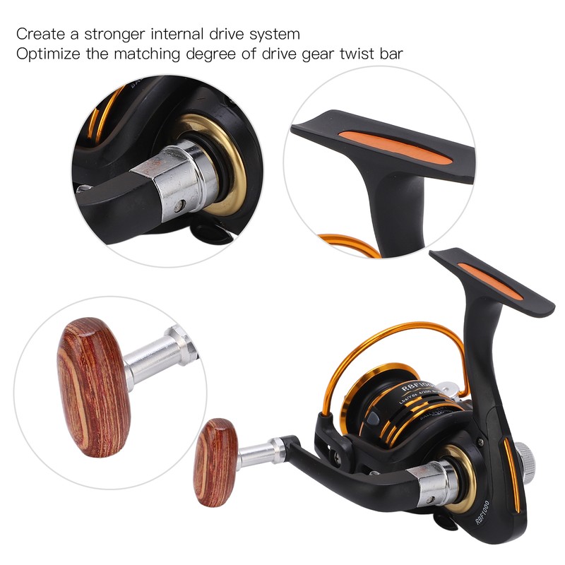 Aluminium Fishing Reel High Speed Metal Spool Spinning Reel 11BB