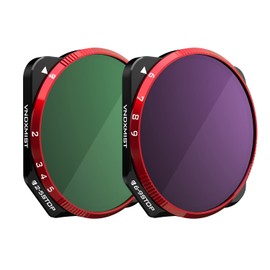 Freewell Variable ND (Mist Edition) 2-5 Stop, 6-9 Stop 2 Pack VND Filters Compatible With Mavic 3/Mavic 3 Cine/Mavic 3E (NOT Compatible with Mavic 3 Classic/Mavic 3 Pro/Mavic 3 Pro Cine)