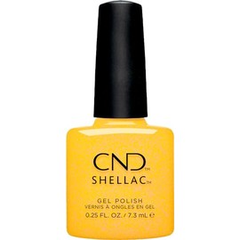 CND Shellac Catching Light - No. 472 Yellow - Original CND - UV Varnish - Nail Design - Gleam & Glow Collection