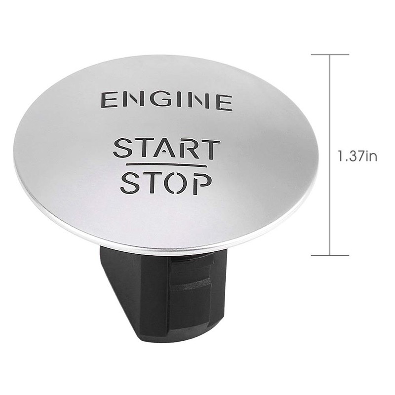 Ejoyous Botón de Arranque Sin Llave, Engine Start Stop Pulsante