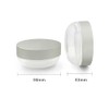Reusable Empty Loose Powder Container, 30g Plastic Makeup Powder Container