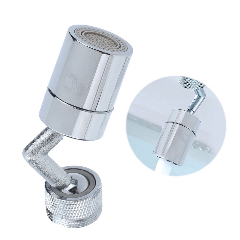 720° Rotatable Sink Faucet Aerator Sprayer Head with 2 Water