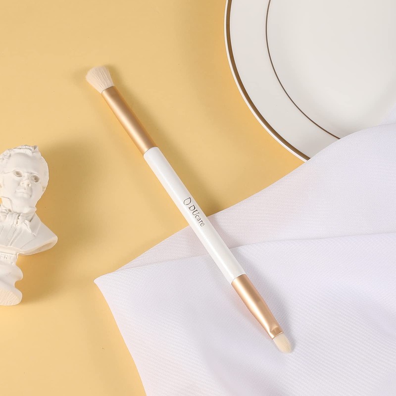 DUcare Dual Eyebrow Brush & Lip Brush, 2-in-1, For Gradient
