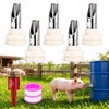5pcs Pig Nipple Waterer for Barrel Kit – Automatic Stainless