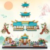 Chinese Classical Garden Building Blocks, 2350 Pcs Chinese Architecture Creative