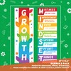 Sproutbrite Growth Mindset Classroom Decorations - Banner Posters for Teachers