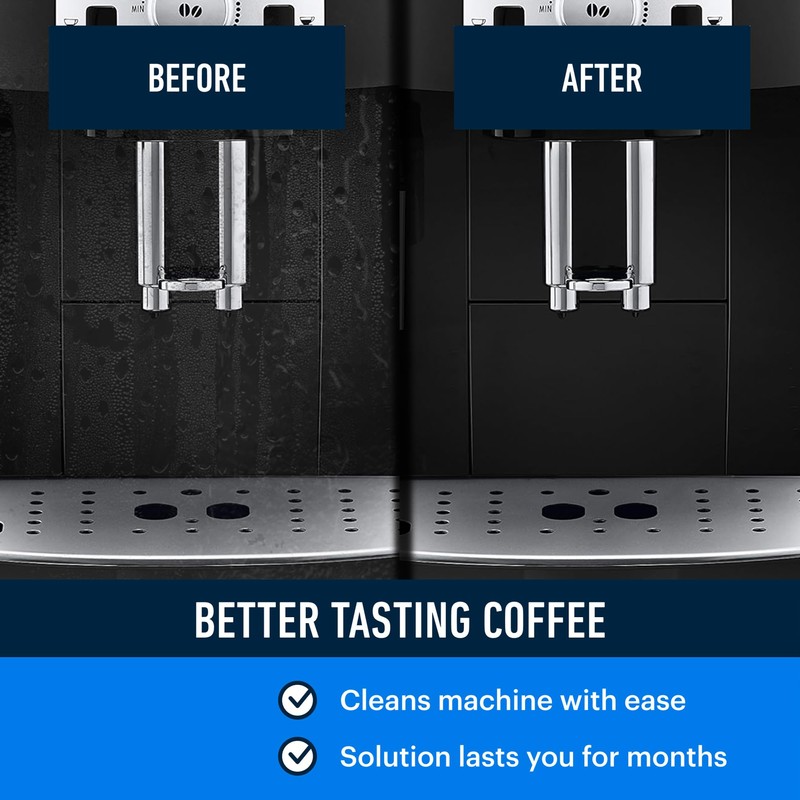 Essential Values Descaling Solution Compatible with De Longhi - Coffee