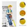 12 Casco Constructor Amarillo Plastico Bob Disfraz Fiesta