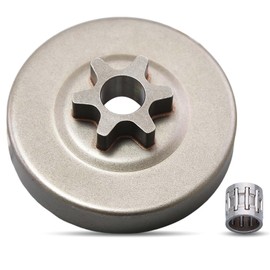 Atunee 3/8" 6T Sprocket Clutch Drum for Stihl MS192 MS192C MS192T MS192TC MS193 MS193C MS193T MS193TC MS194 MS194T Chainsaw with Needle Bearing Replace 1137 640 2005 1137 640 2001