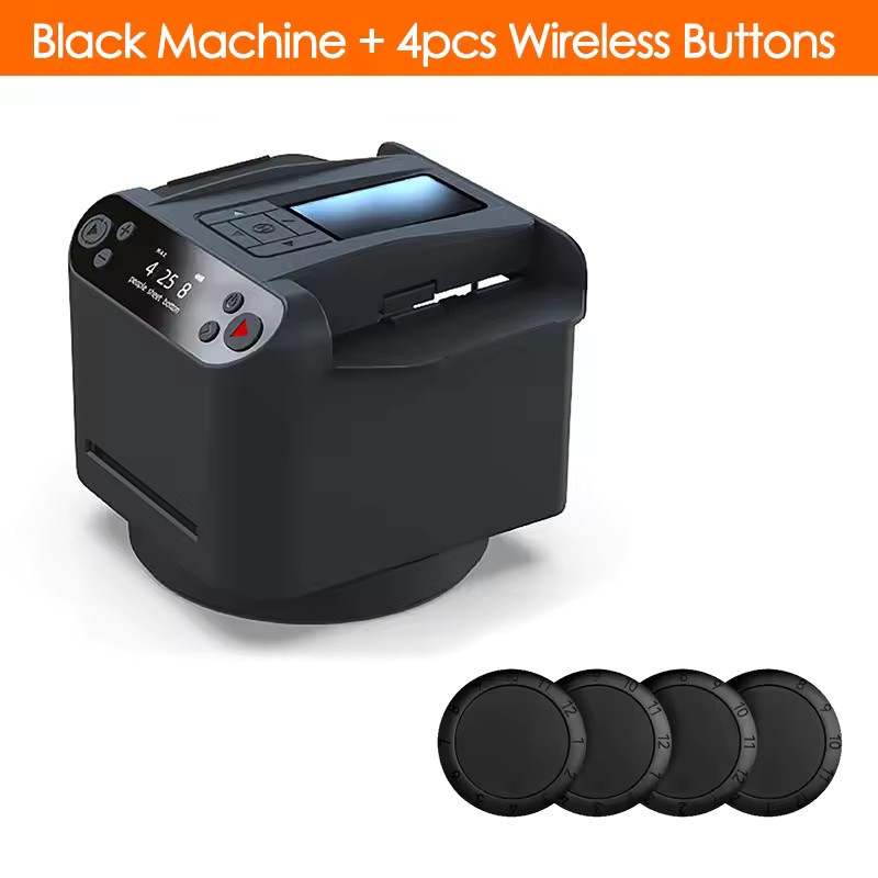 5200mAh 2-in-1 Automatic Card Shuffler and Dealer with 360° Rotation,