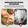 NQEUEPN Stainless Steel Chicken Lung Remover, Angled Head Poultry Lung
