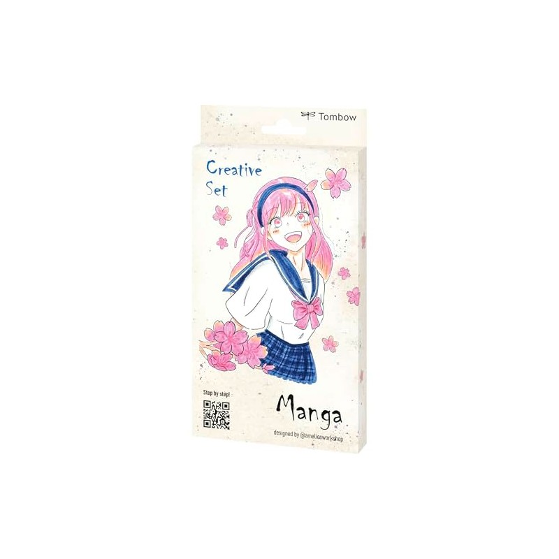 Tombow Set creativo Manga, ispirato al Giappone Brush Pen Set