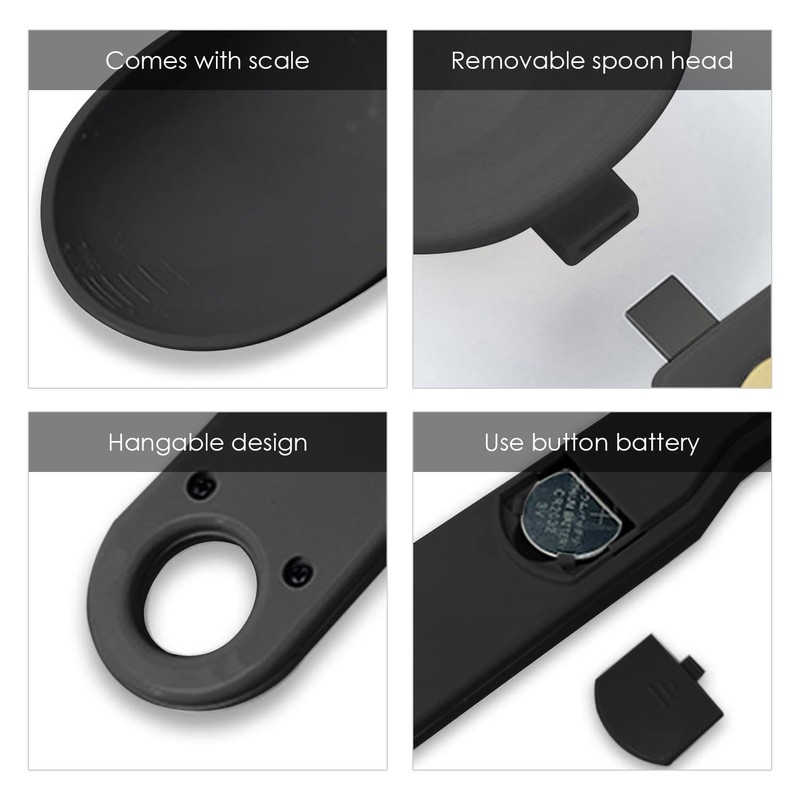 1 Piece Electronic Measuring Spoon, Food Weighing Spoon, Kitchen Electronic