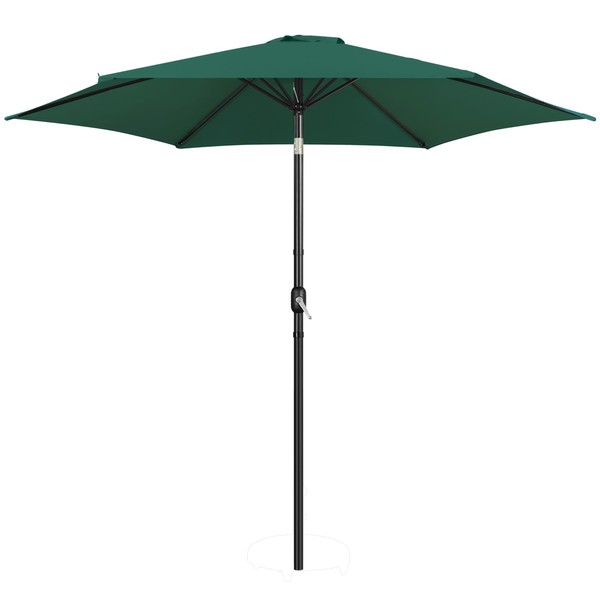 Yaheetech Patio Umbrella, 10FT Outdoor Table Umbrella Market Umbrella with