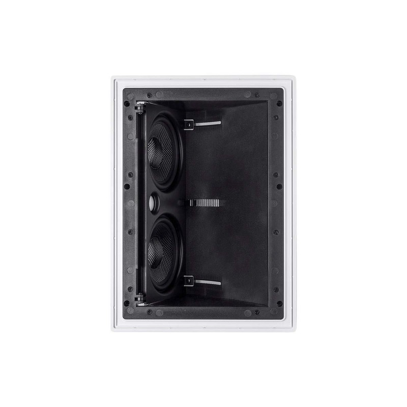 Monoprice 2-way Carbon Fiber In-Wall Surround Speaker - Dual 5.25