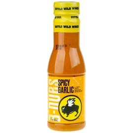 Buffalo Wild Wings Barbecue Sauces, Spices, Seasonings and Rubs For: Meat, Ribs, Rib, Chicken, Pork, Steak, Wings, Turkey, Barbecue, Smoker, Crock-Pot, Oven (Spicy Garlic, (2) Pack)