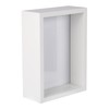 Nicola Spring 1x White 5 x 7 inch 3D Deep