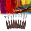 9PCS Professional Spatula Paint Mixture Scraper Set Artist Oil Painting