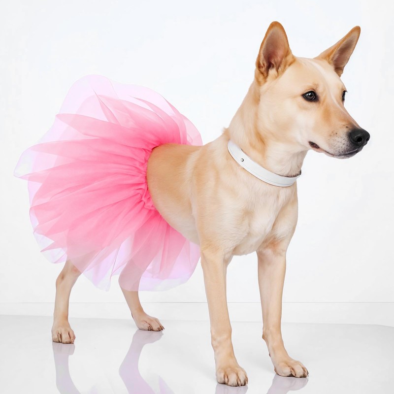 Dog Tutu Pink Tutu for Dogs, Cute Dog Dresses for