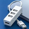 tunghey USB 2.0 Hub, USB Splitter,USB 4-Port Adapter,USB Extender for
