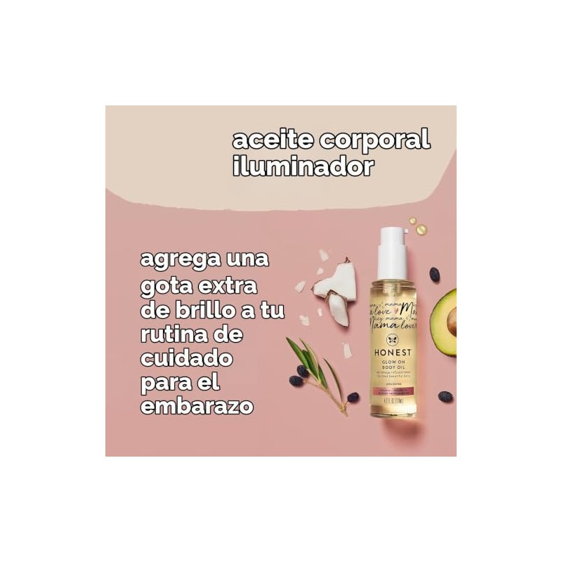 The Honest Company Mama Bump Love Bundle Body Butter Oil