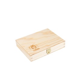 Schmincke - Horadam® Gouache, 5 x 15 ml Tubes, 727131 097, 10 Finest Gouache Shades in Wooden Box, Highest Concentration of Pigments, Luminosity and Colour Depth