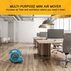 XPOWER P-80A Mini Mighty 138 W 600 CFM Centrifugal Air