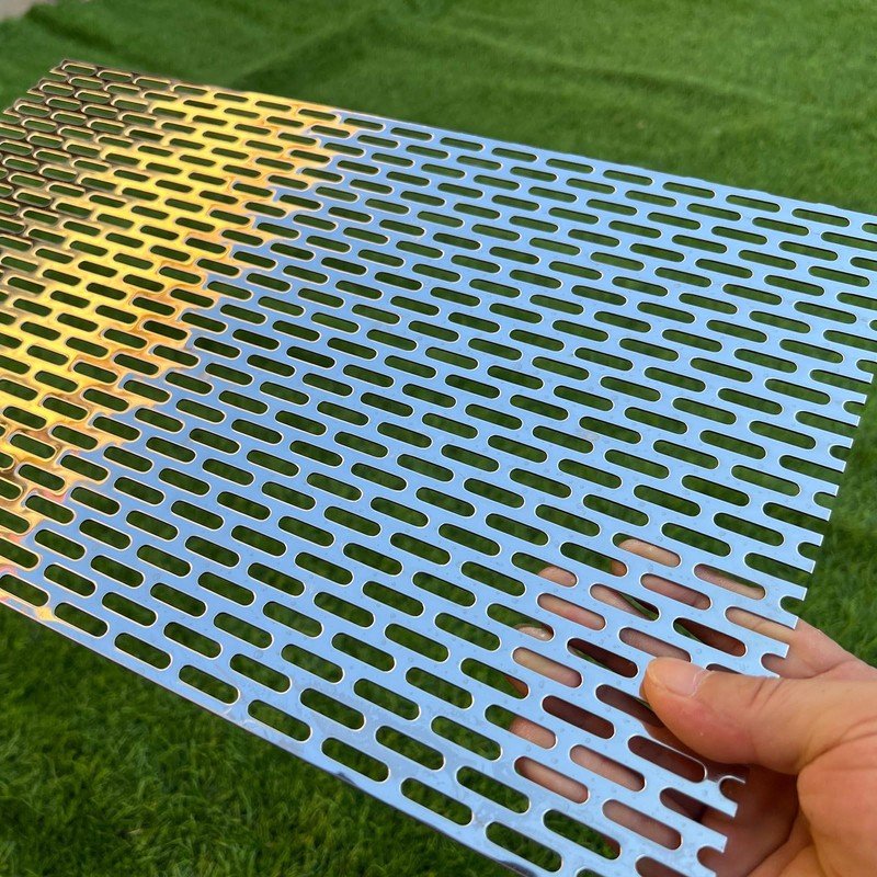 Perforated Metal Sheets 16"x10" 19 Gauge Expanded Metal Mesh Opening