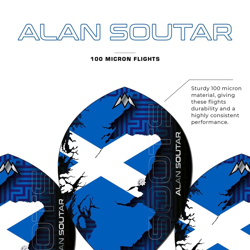 Mission Darts F3343 Alan Soutar | 100 Micron Professional Player
