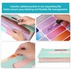 NOTEZMATE Expanding File A4 Wheat Straw with 13 Compartments, Upright
