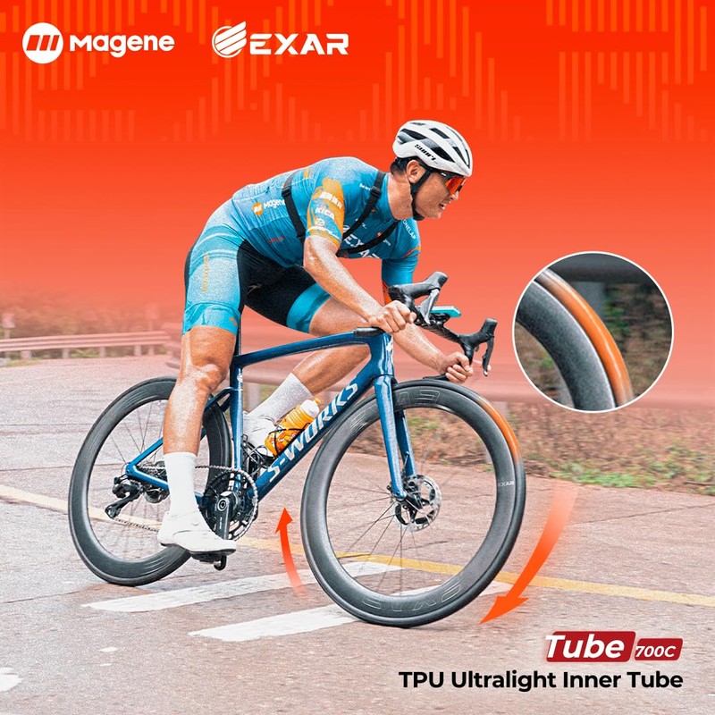 [Set of 2] Magene EXAR TPU Tube 700C 36g (60mm)