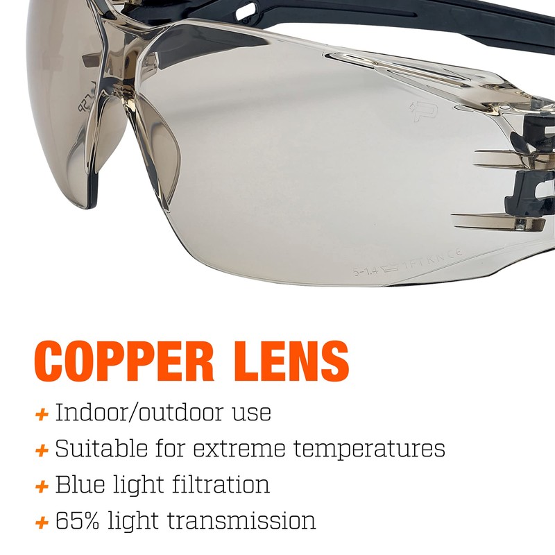 Bollé Safety - BSSI, SILEX+ Eye Protection with Platinum Anti-Fog