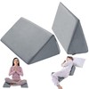 BALAPET 2 Pcs Small Wedge Pillow for Sleeping，Premium Foam Bed