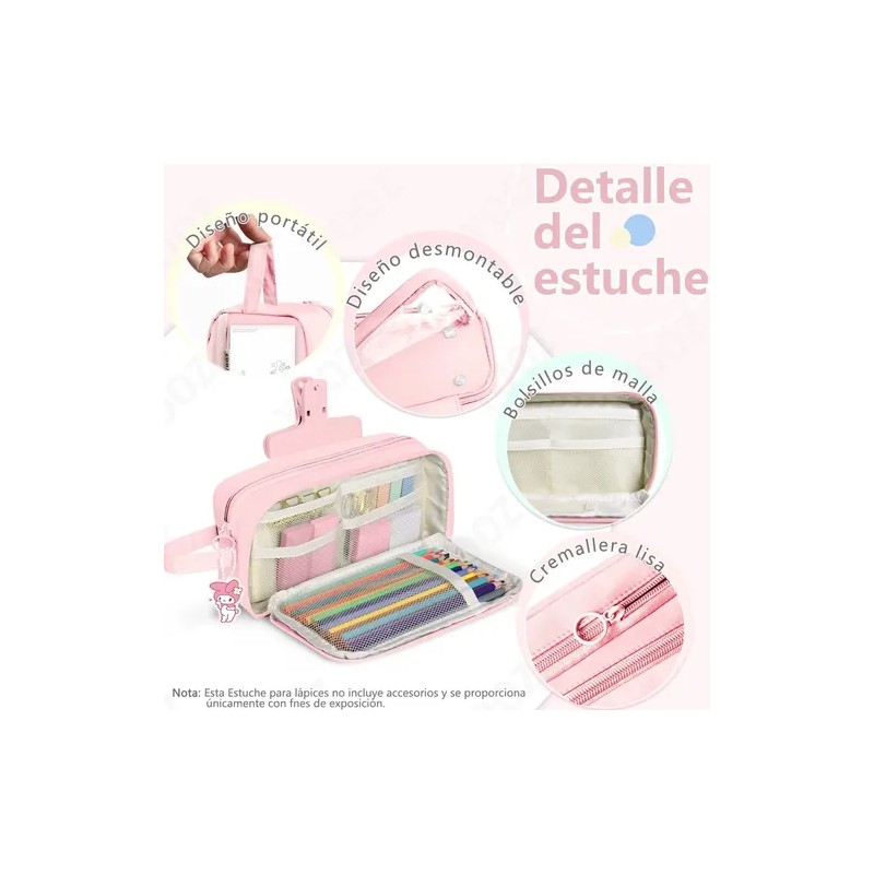 Estuche De Lapicera Gran Capacidad Pencil Case Organizadora