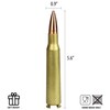 Barbuzzo 50 Caliber Bullet Shaped Bottle Opener