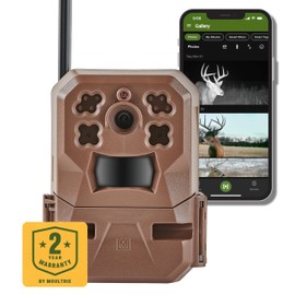 Moultrie Edge Cellular Trail Camera - Nationwide 4G LTE - HD Video-Audio - Built in Memory - Cloud Storage