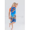 Hot Wheels Little Boys UPF 50+ Pullover Rash Guard Swim