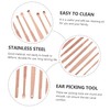 Baluue 2sets Comfortable Ear Picks Tool Kit for Earwax Removal