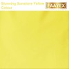 FAAYEX (TM) Deluxe Bright Sunshine Yellow Polycotton Dress & Craft