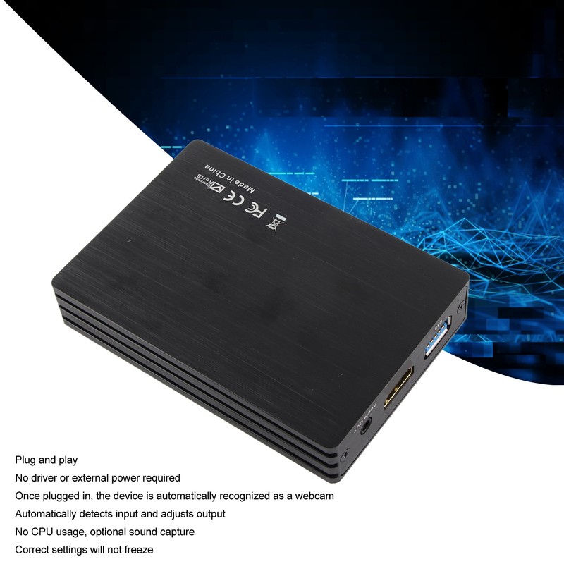 Sound Video Capture Card 4K High Definition Multimedia Interface USB