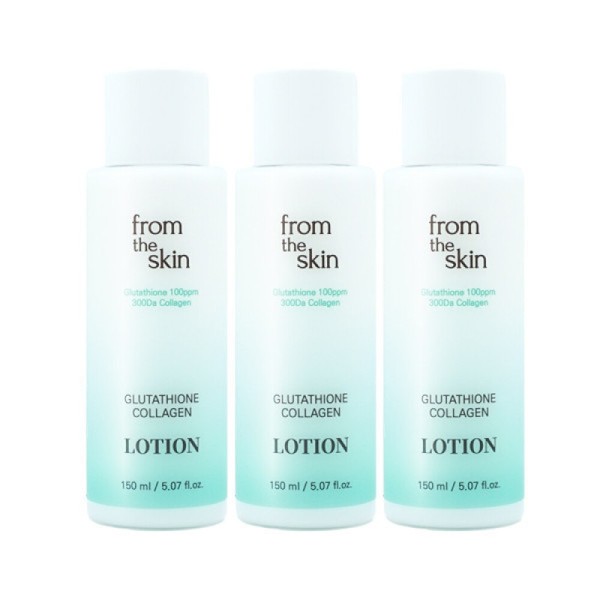 From the Skin Glutathione Collagen Lotion 150ml x 3 /
