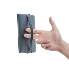 WANPOOL Universal Non-Slip Hand Strap Holder, for use with 6 Inch Kindle E-Readers - Kindle Paperwhite/Voyage/Oasis/Fire HD 6 and More (Black)