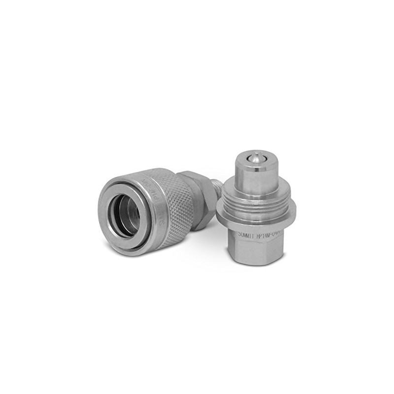 Summit Hydraulics 1/4" 10,000 PSI High Pressure Hydraulic Quick Coupler