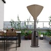 Easy-Going Patio Heater Head Cover, Outdoor Round 35"D Heater Cover,