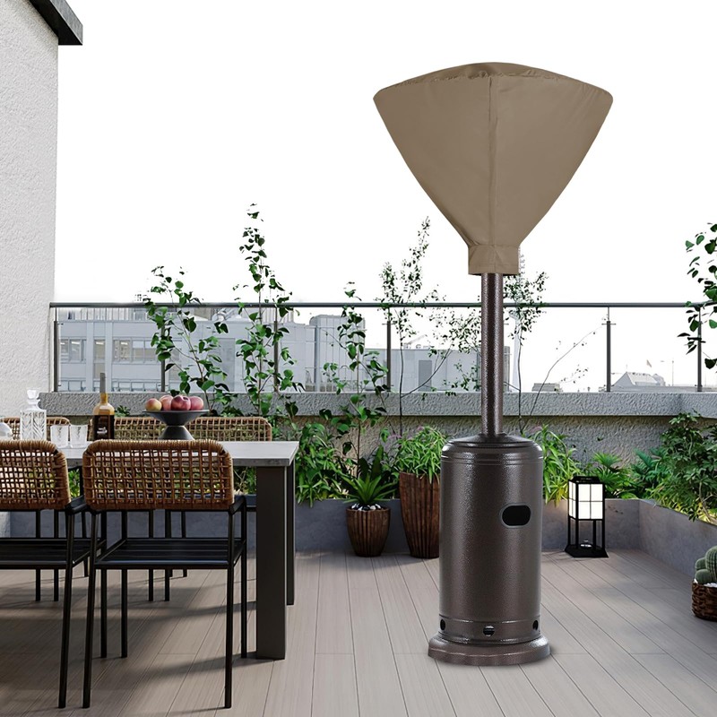 Easy-Going Patio Heater Head Cover, Outdoor Round 35"D Heater Cover,