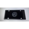 BLVD Stealth Black Premium Acrylic License Plate 3D Black Tennessee