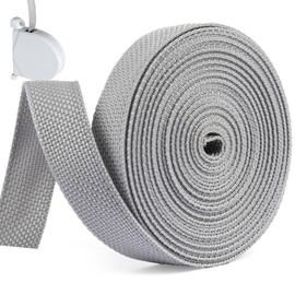 6 m Roller Shutter Belt 23 mm, High Tear Resistance Webbing, Durable Grey Roller Shutter Belt Repair Kit, Blind Tape for Roller Shutters on Doors Windows Roller Shutters Belt Winder
