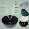 KADAX Plastic Bowl, Salad Bowl, Stackable Mixing Bowl, Plastic Bowl,