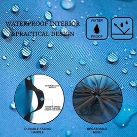 RV Sewer Hose Bag,Waterproof RV Accessories Storage Bag with Strap for Caravan Campervan Motorhome Storage